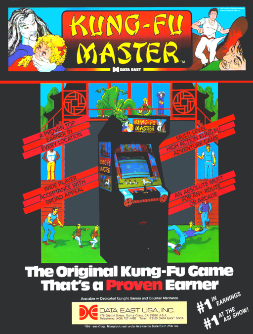 Kung-Fu Master Game Cover